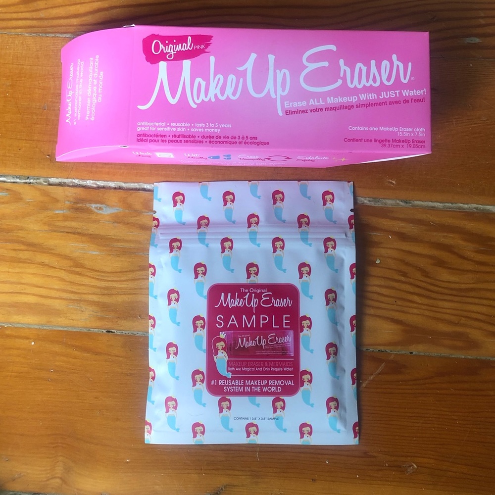 Makeup Eraser Original PINK & Sample